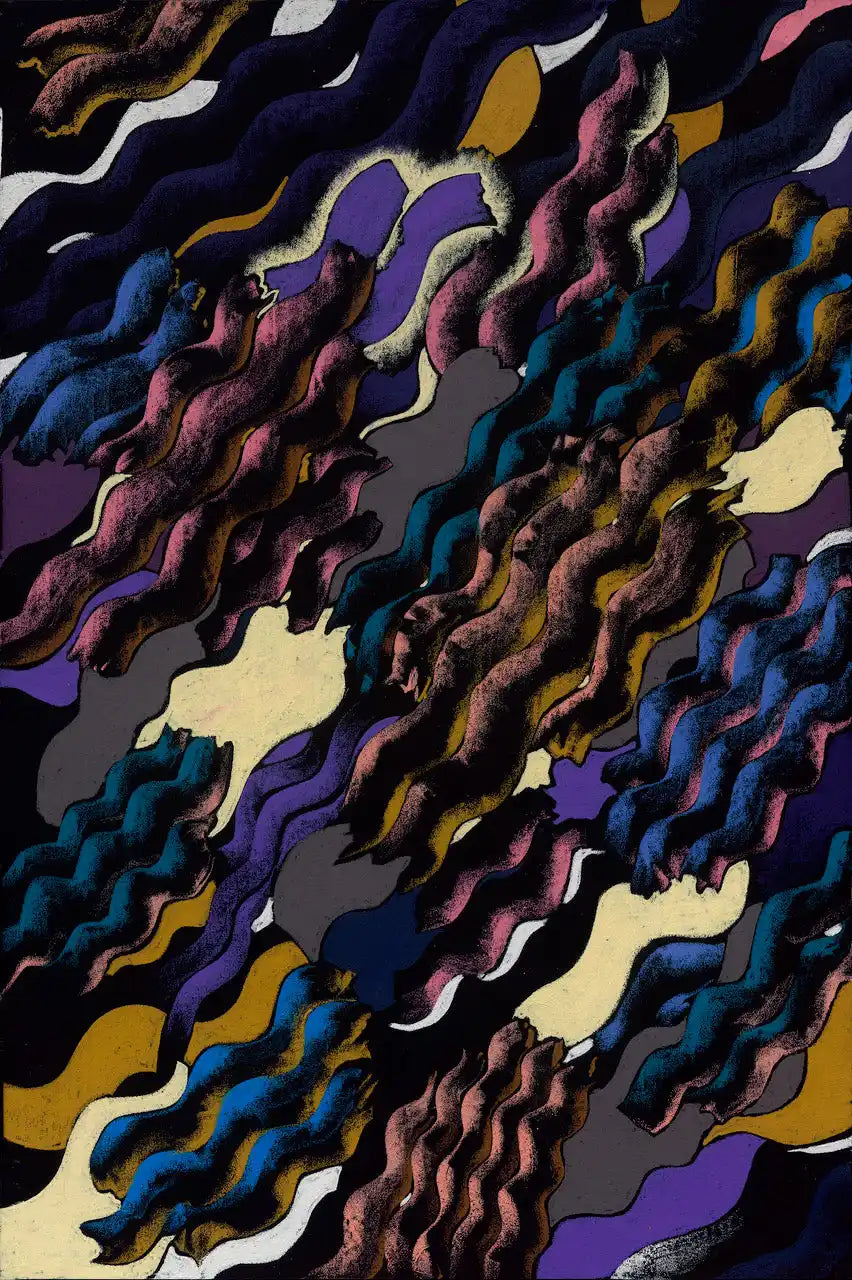 Abstract wavy pattern.